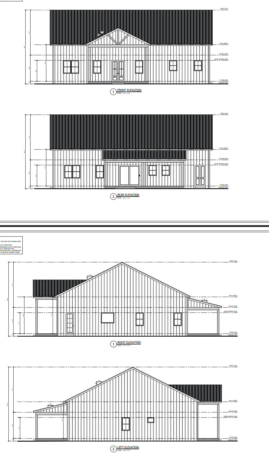 PL-64021 Damon Barndominium House Plan