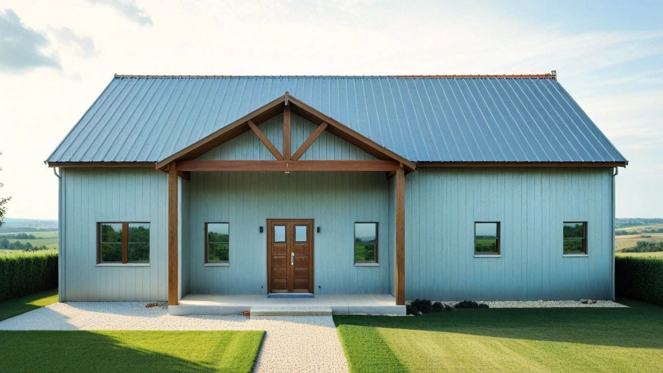 PL-64021 Damon Barndominium House Plan