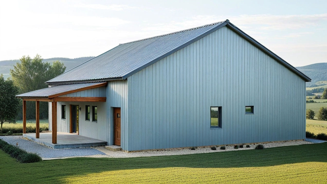 PL-64021 Damon Barndominium House Plan