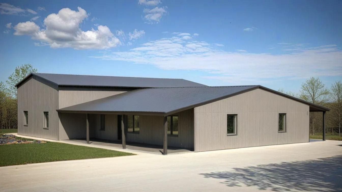 PL-64023 Sanders Barndominium House Plan