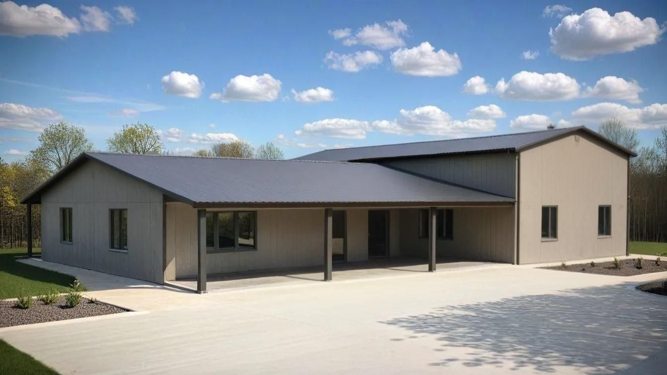 PL-64023 Sanders Barndominium House Plan