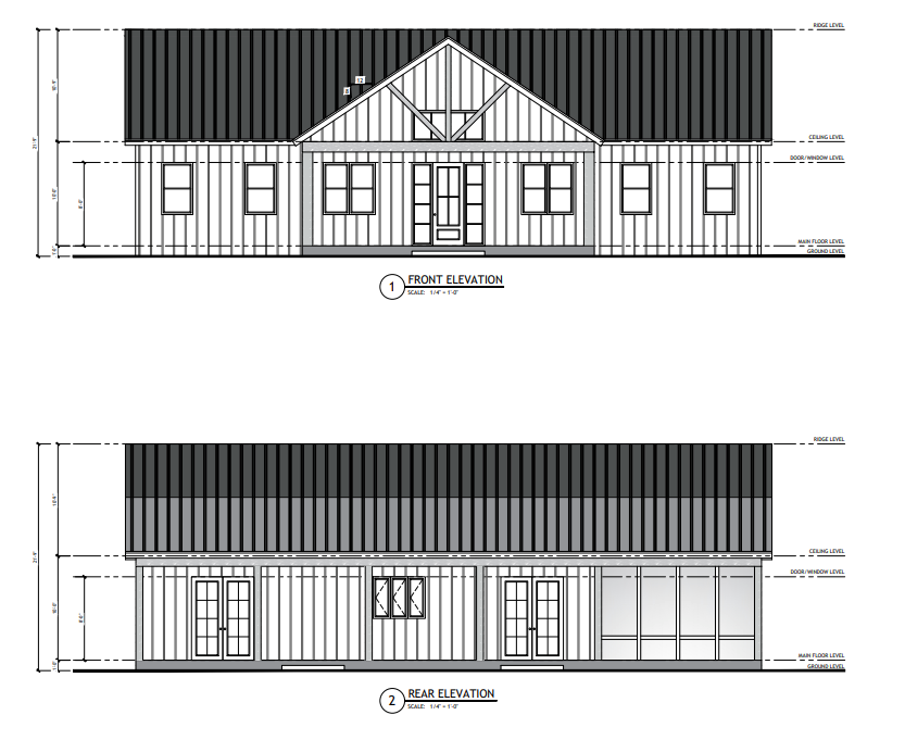 PL-64025 Joy Barndominium House Plans