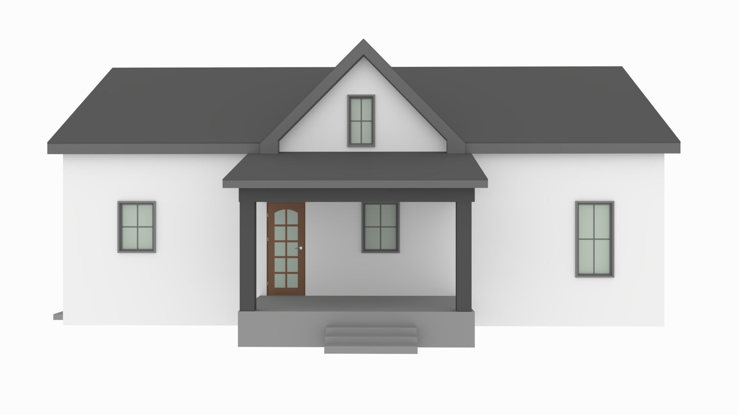 PL-64030 Max Barndominium House Plan