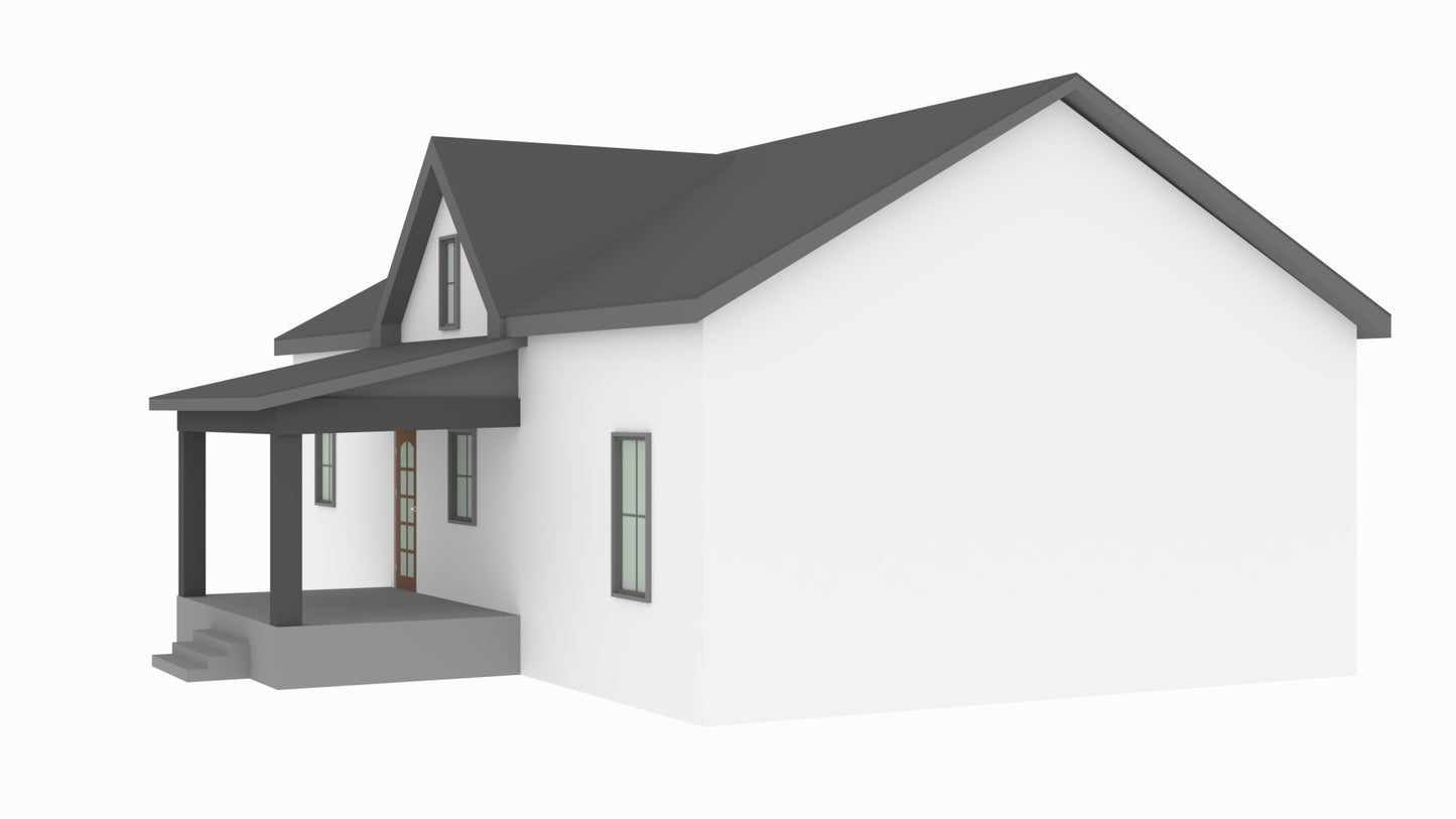PL-64030 Max Barndominium House Plan