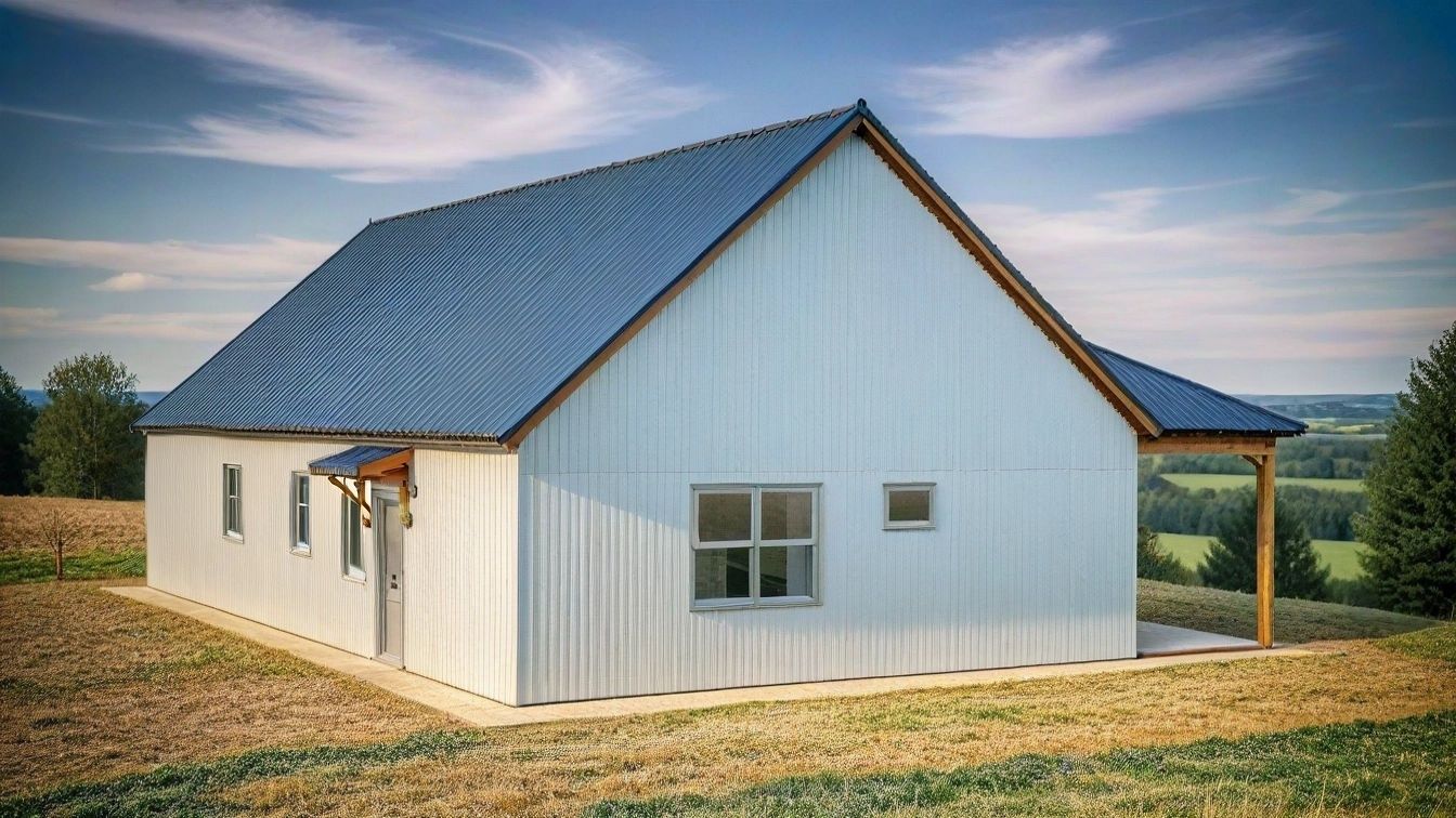 PL-64031 Ford Barndominium House Plan