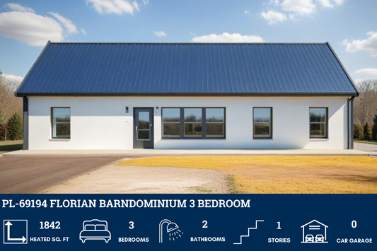 PL-69194 Florian Barndominium House Plan