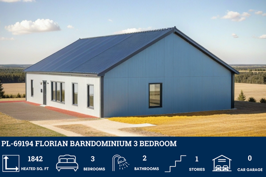 PL-69194 Florian Barndominium House Plan