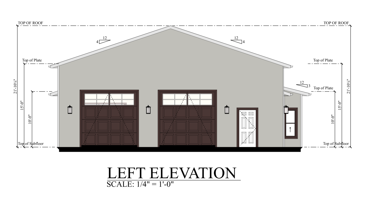 PL-69196 Apollo Barndominium House Plan