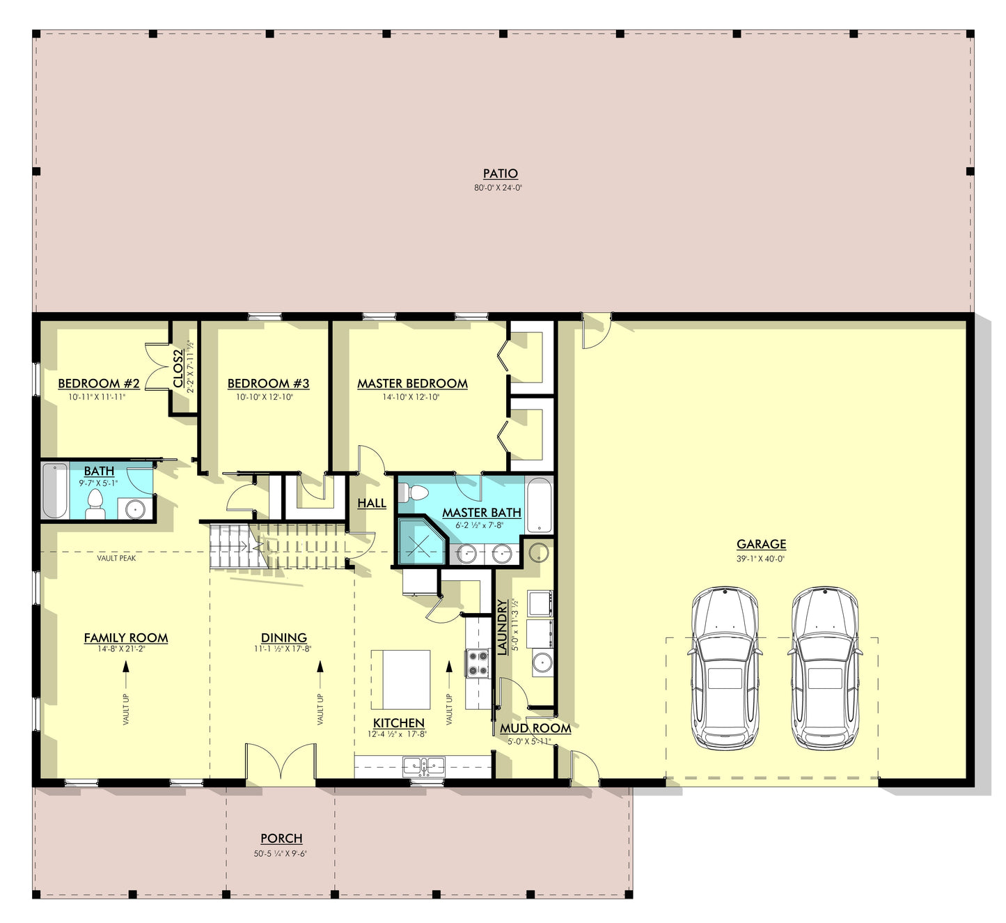 PL-69197 Bexley Barndominium House Plan