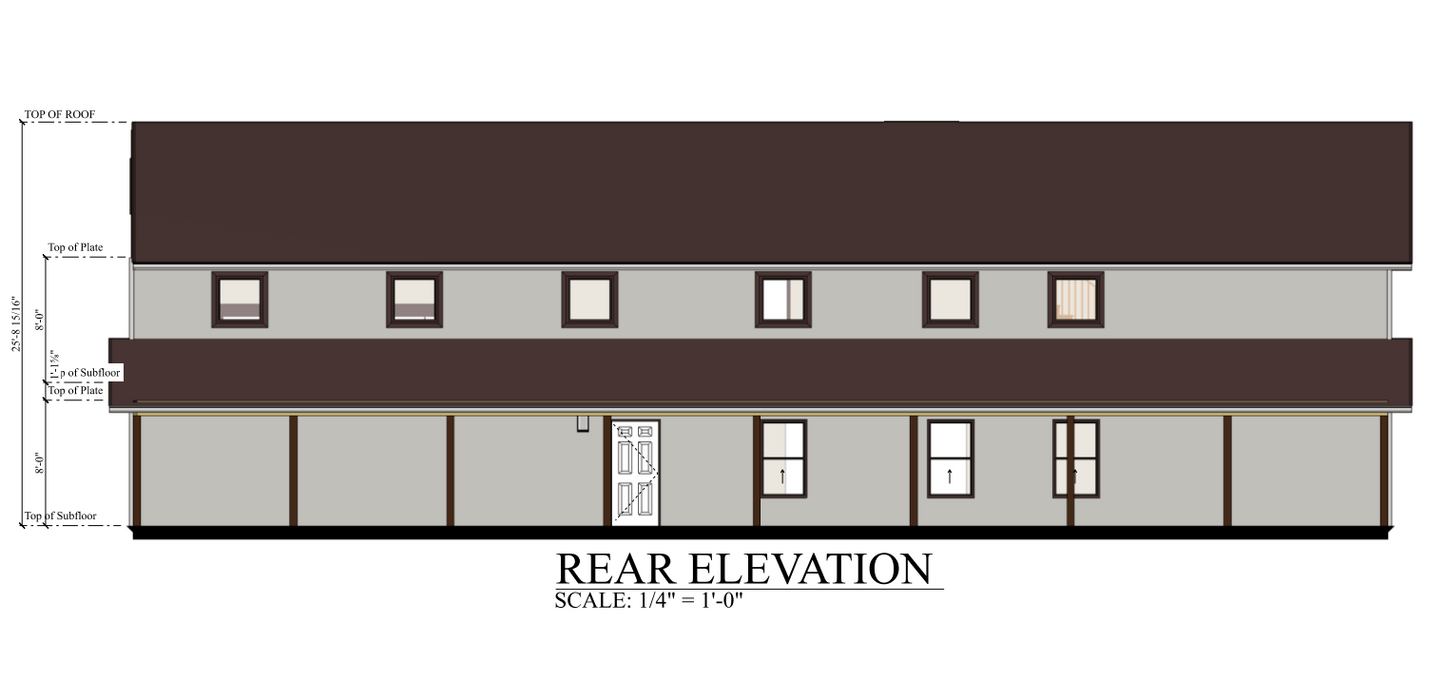 PL-69197 Bexley Barndominium House Plan