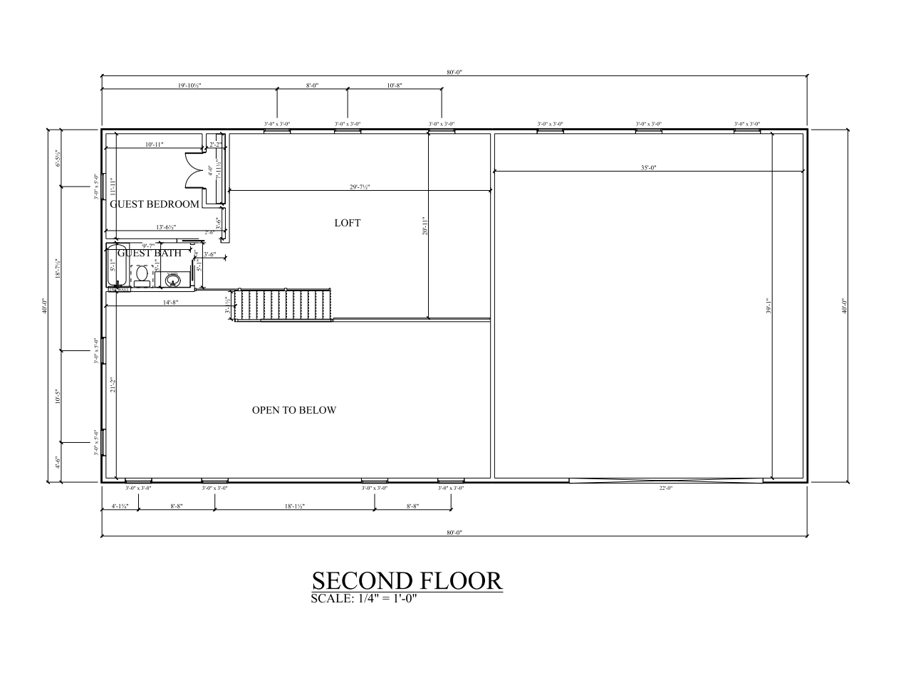 PL-69197 Bexley Barndominium House Plan