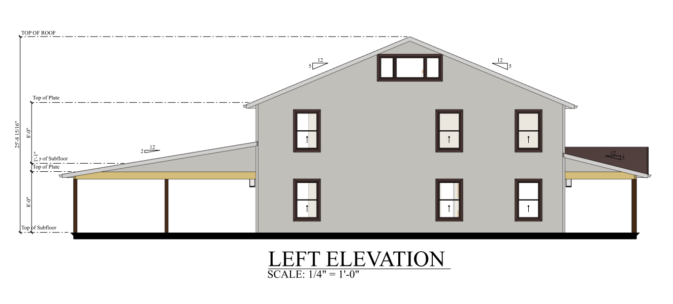 PL-69197 Bexley Barndominium House Plan