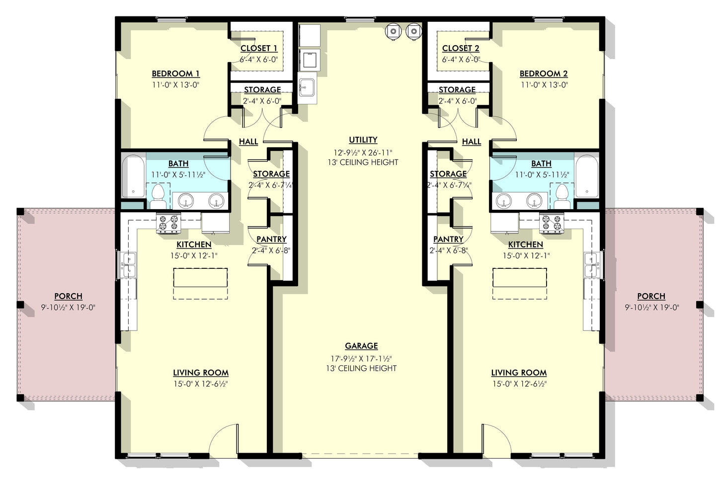 PL-69201 Timothy Barndominium House Plan