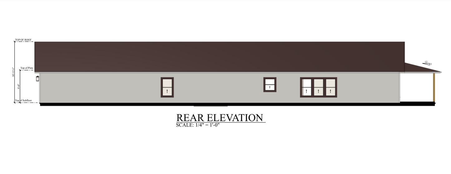 PL-69202 Marcell Barndominium House Plan