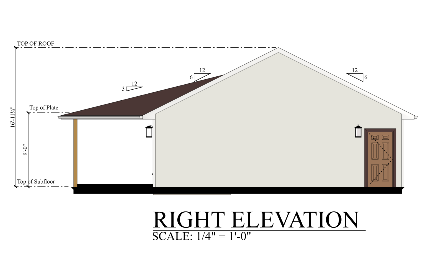 PL-69202 Marcell Barndominium House Plan