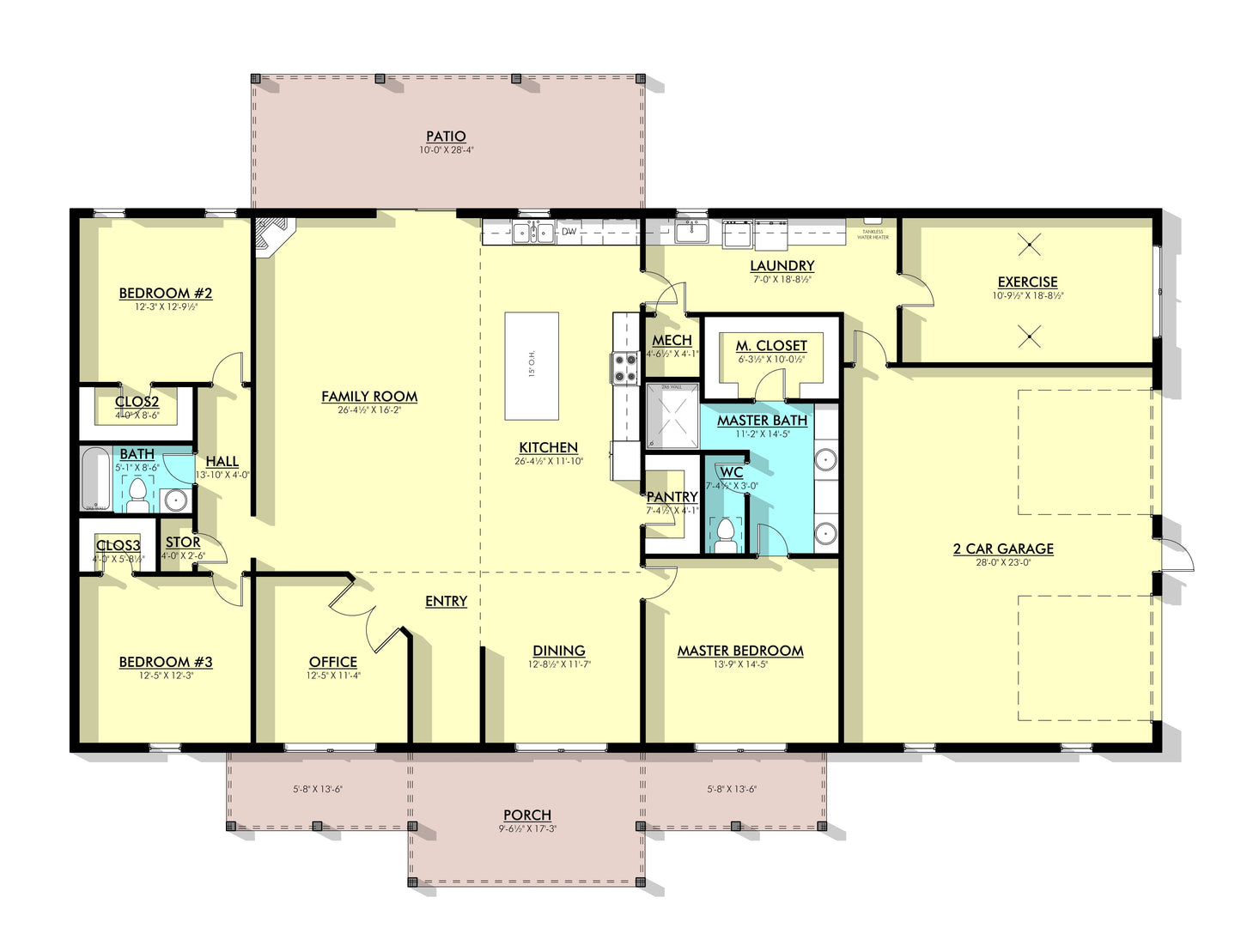 PL-71002 Riley Barndominium House Plan