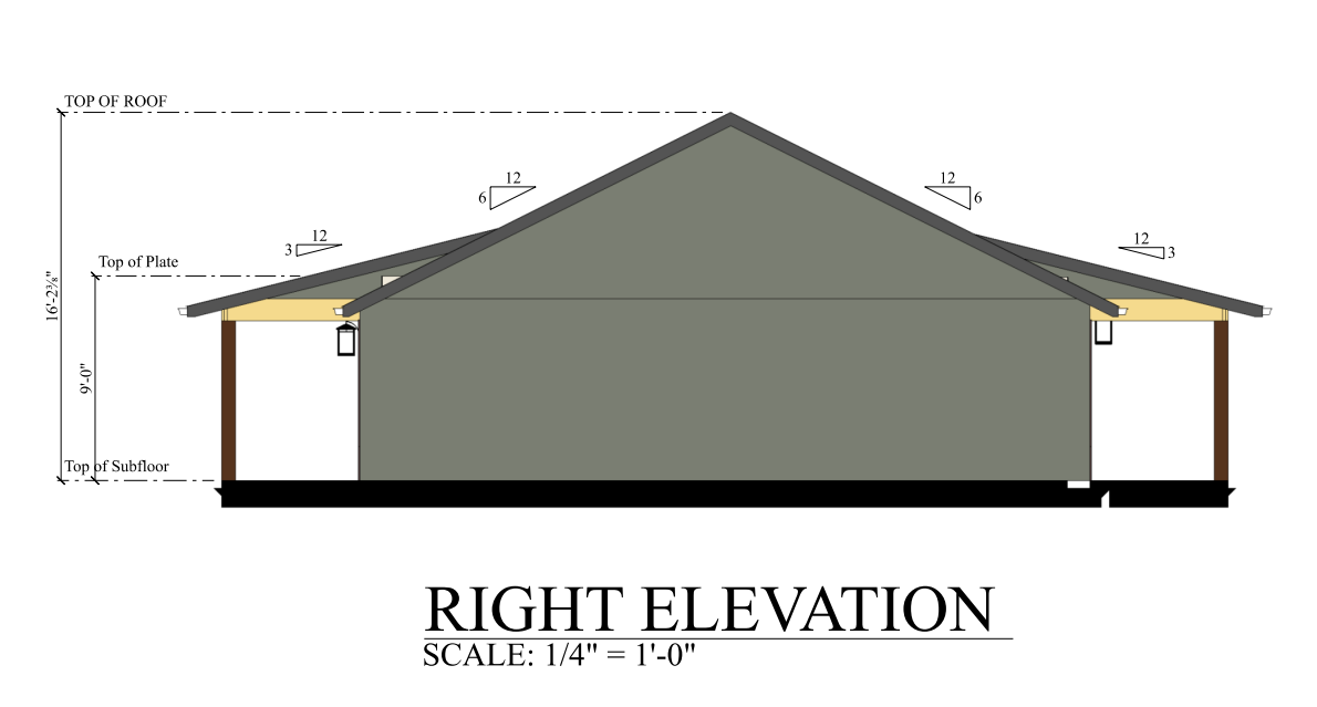 PL-71003 Jericho Barndominium House Plan