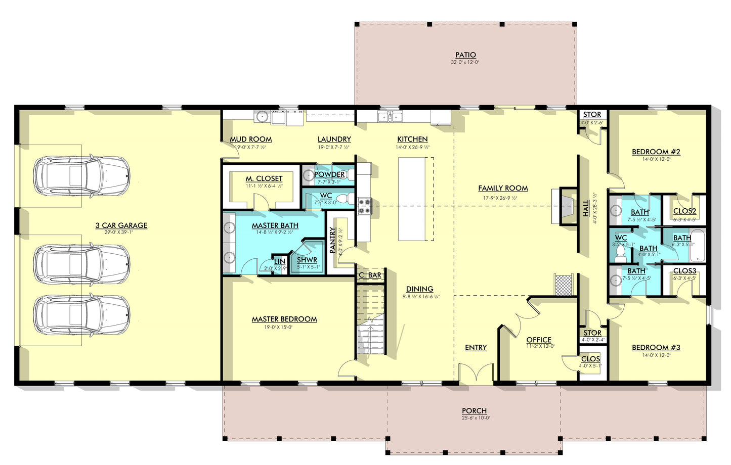 PL-71004 Alasio Barndominium House Plan