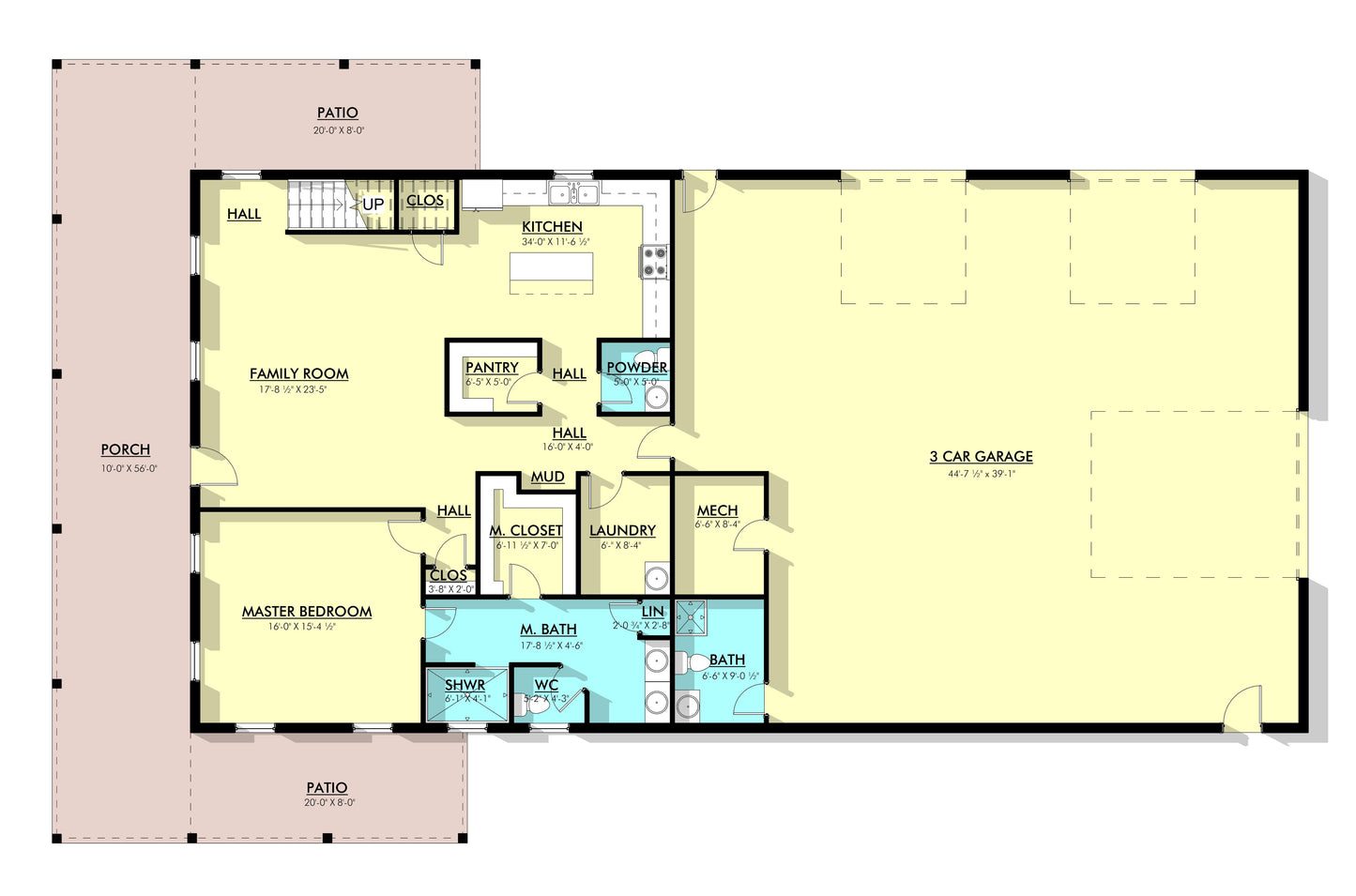 PL-71005 Vista Barndominium House Plan