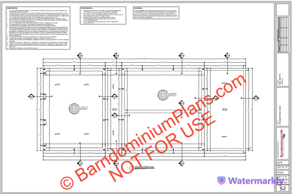 Foundation Plan