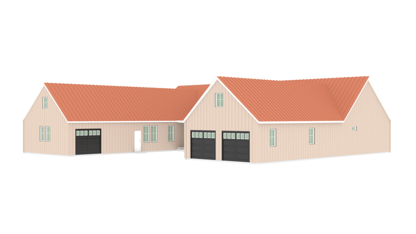 PL-71011 Rosemont Barndominium House Plans