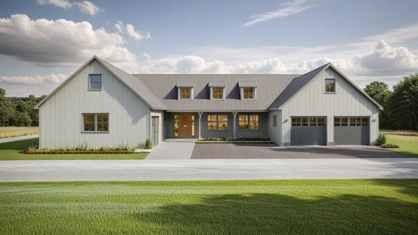PL-71011 Rosemont Barndominium House Plans