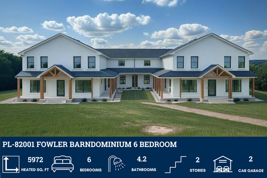 PL-82001 Fowler Barndominium House Plan