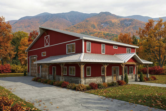 DR-116 Sally Barndominium House Plan