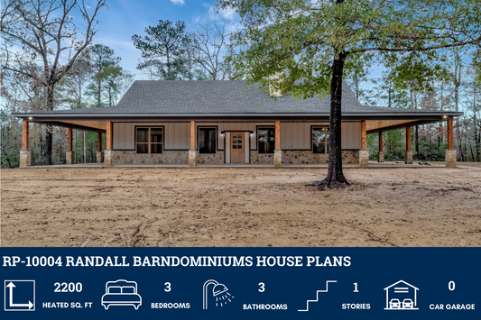 RP-10004 Randall Barndominium House Plan