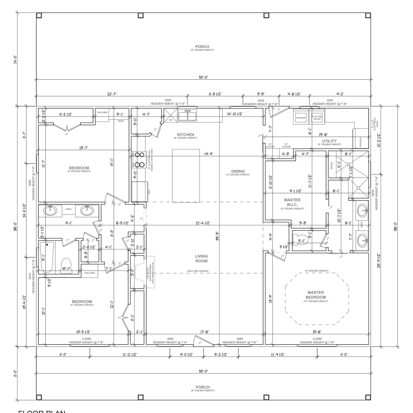 RP-10005 Hopkins Barndominium House Plan