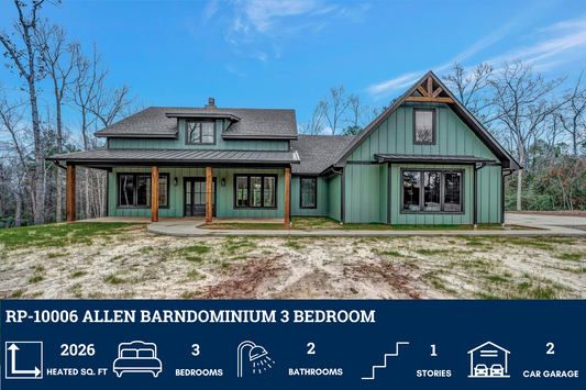 RP-10006 Allen Barndominium House Plan