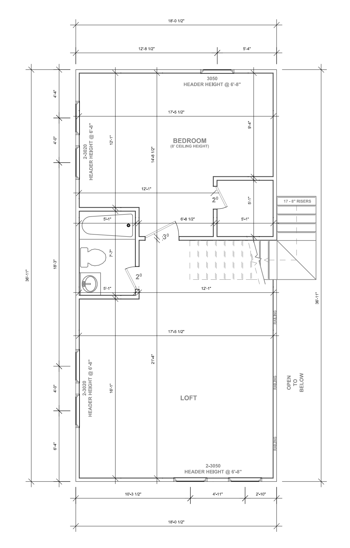 RP-10007 Beaumont Barndominium House Plan