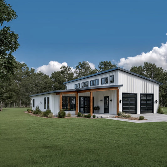 SS-30036 Barndominium House Plan