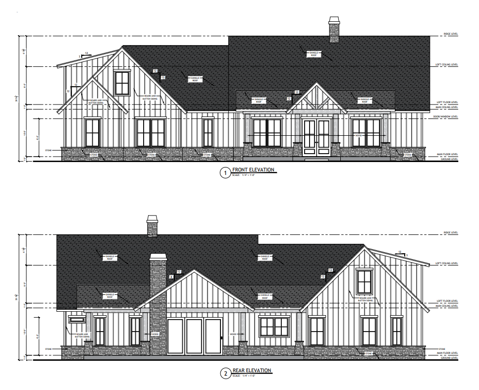SV-30008 Windsor Custom Home Plan