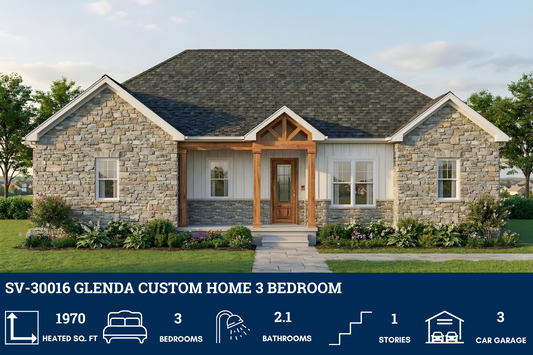 SV-30016 Glenda Custom Home Plan