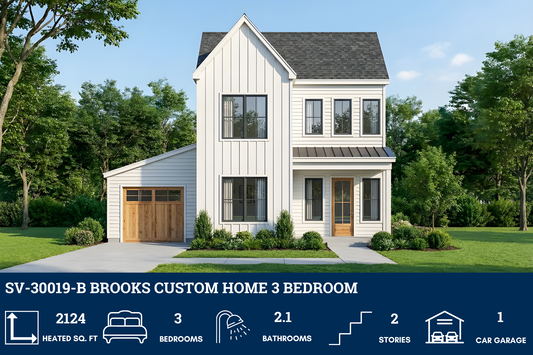 SV-30019-B Brooks Custom Home Plan