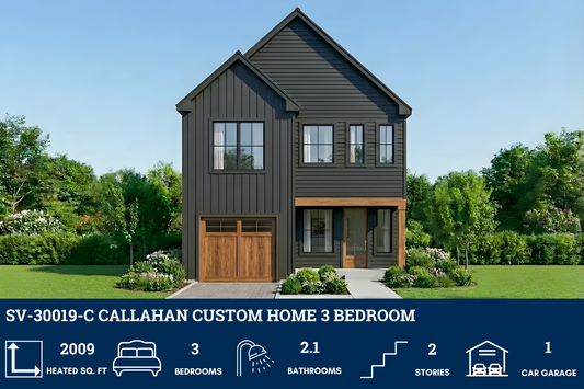 SV-30019-C Callahan Custom Home Plan