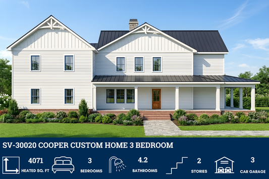 SV-30020 Cooper Custom Home Plan