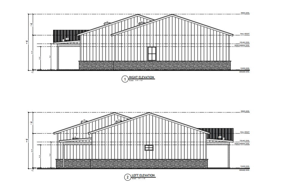 SV-5501-J Jacob Barndominium House Plan