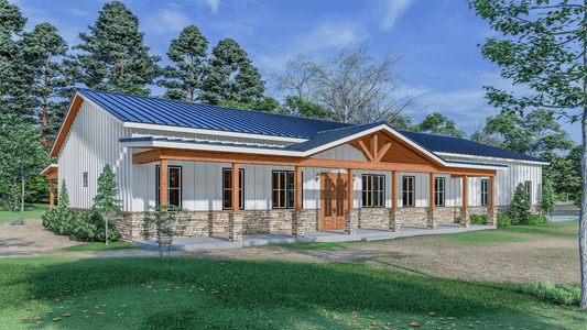 SV-5501 Charlotte Barndominium House Plan