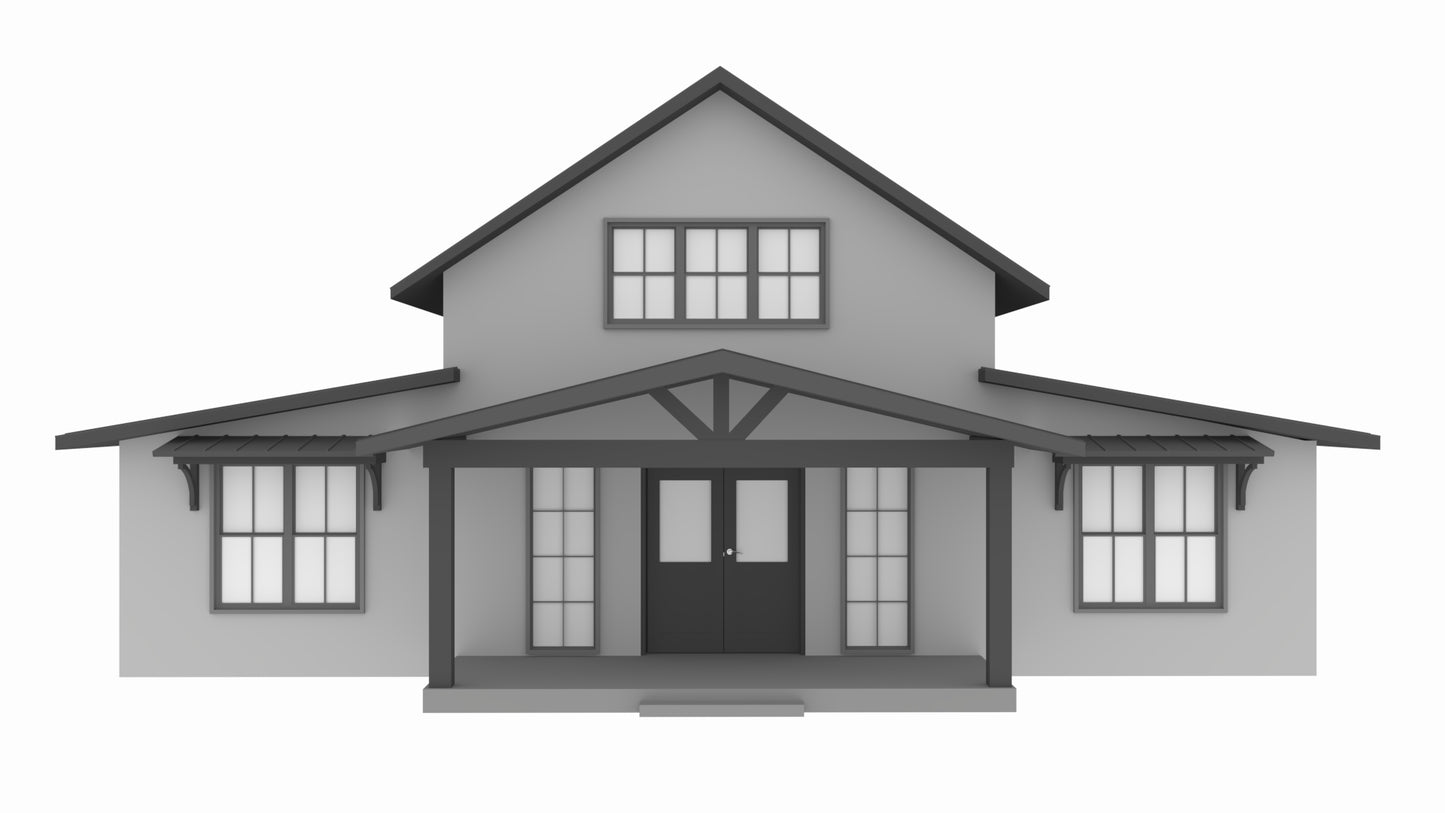 SV-5504-M Marybank Barndominium House Plan