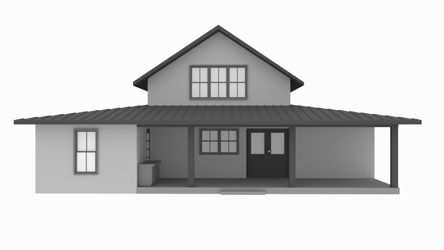 SV-5504-M Marybank Barndominium House Plan