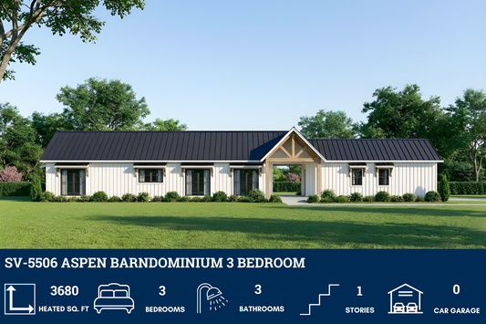 SV-5506 Aspen Barndominium House Plan
