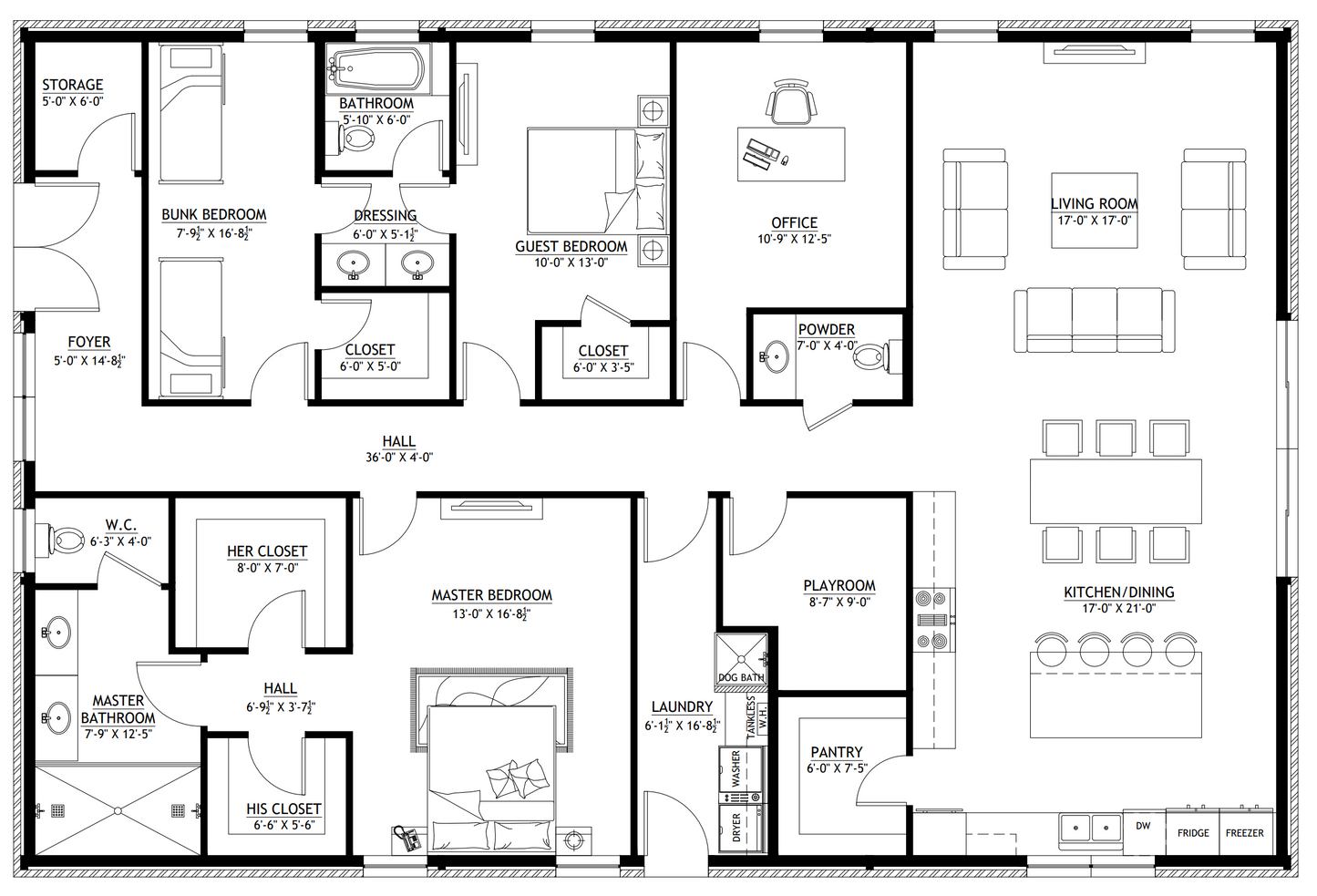 SV-5509 Dallas Barndominium House Plan