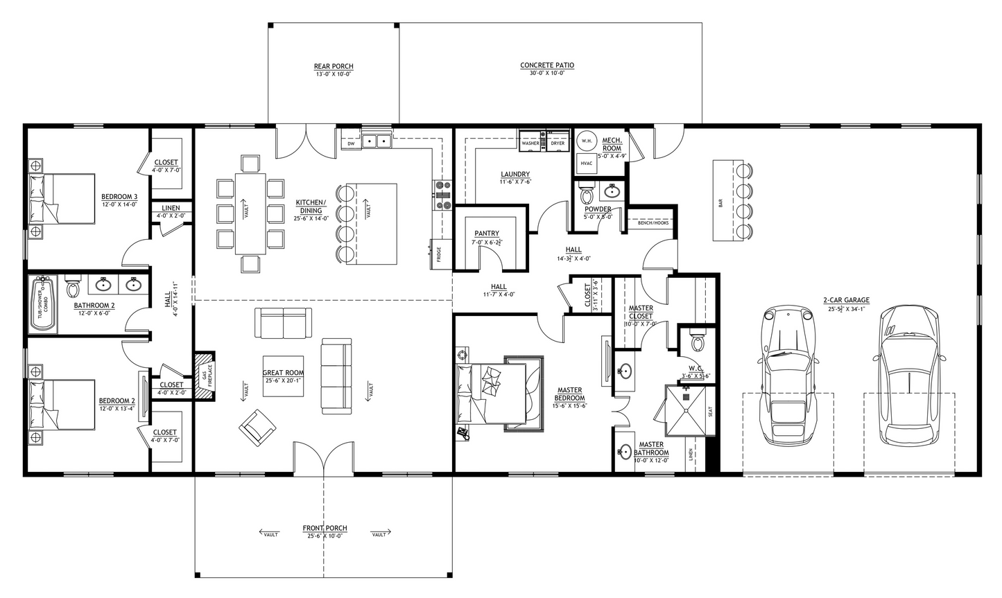 SV-5517 Charles Barndominium House Plan