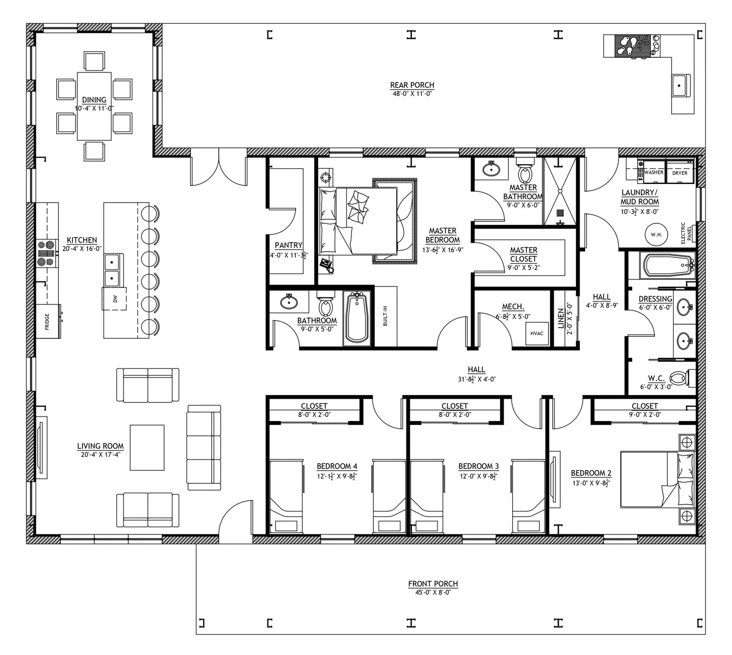 SV-5524 Waylon Barndominium House Plan