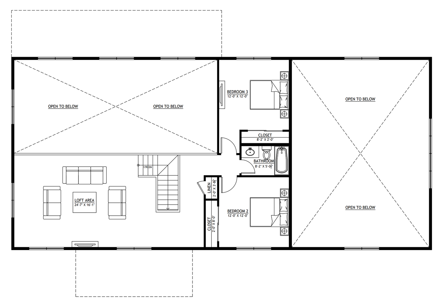 SV-5529 Bishop Barndominium House Plan