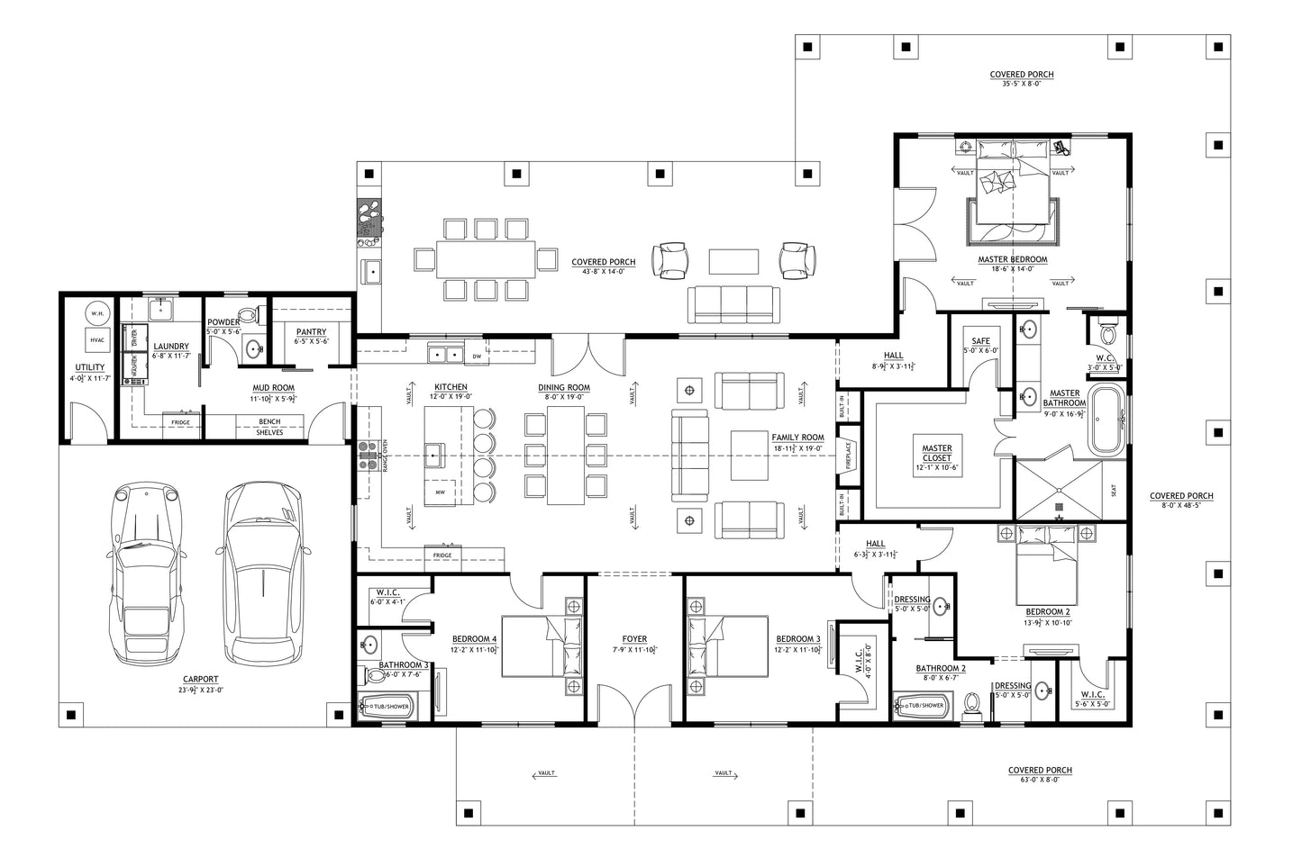 SV-5601 Kenny Barndominium House Plan