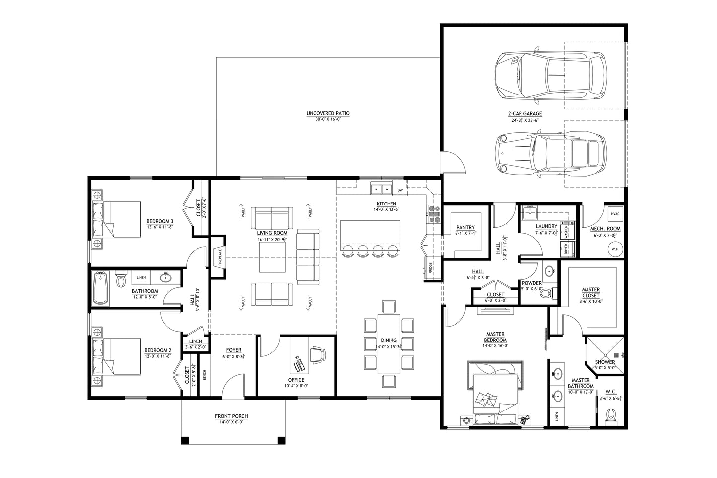 SV-5602 Lucy Barndominium House Plan