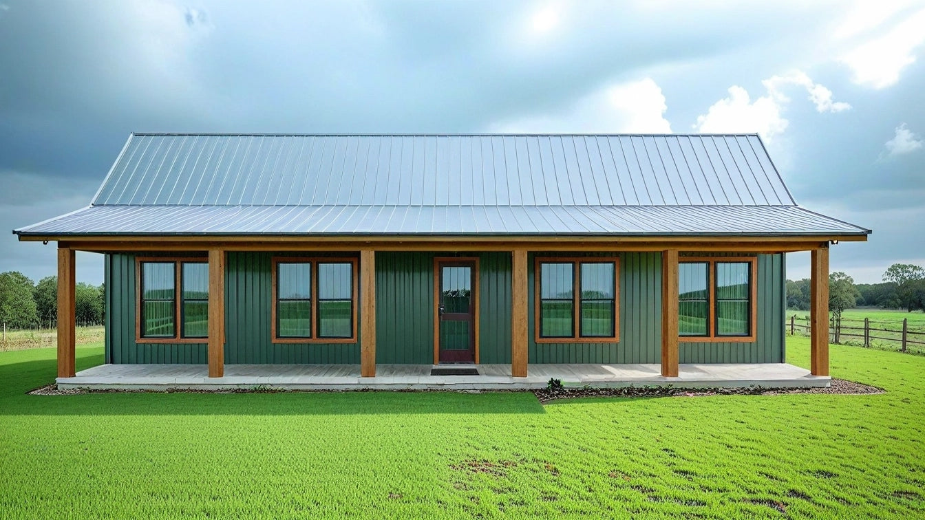 BCO-40025 Bluebonnet Barndominium House Plan